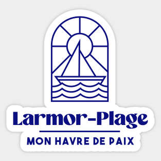 Larmor Plage my haven of peace - Brittany Morbihan 56 BZH Sea Sticker